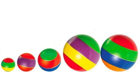Купить Мячи резиновые (комплект из 5 мячей различного диаметра) в Луховицах 