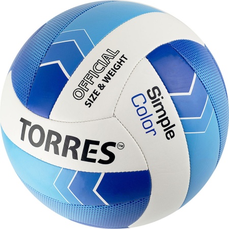 Купить Мяч волейбольный Torres Simple Color любительский р.5 в Луховицах 